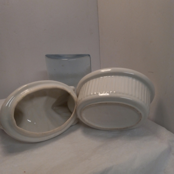 French Chef Gourmet Cookware Rooster Gravy Server California Pottery Ovenproof - Picture 7 of 11